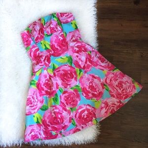 Lilly Pulitzer Hotty Pink First Impression Blossom Dress